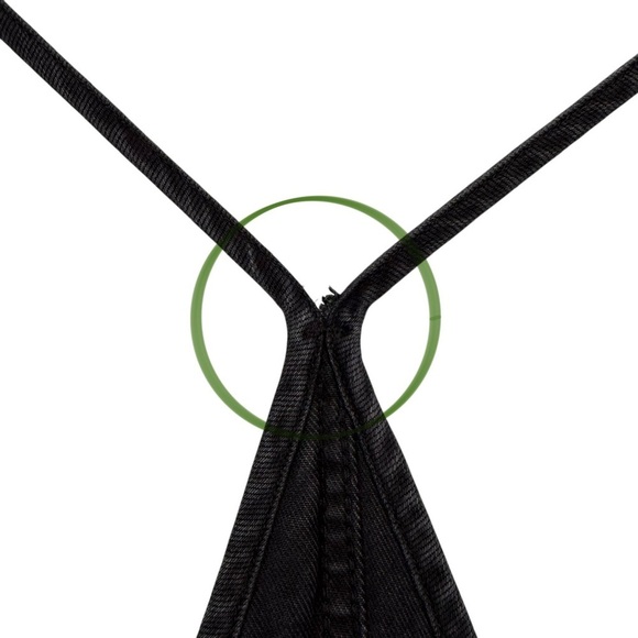 Anthropologie Pilcro Black Wash Painters Women’s Strappy Denim Overalls Sz 31 - Picture 9 of 15